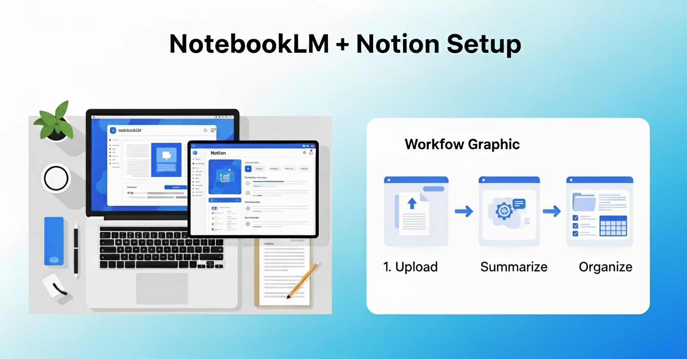 NotebookLM + Notion Setup for Researchers